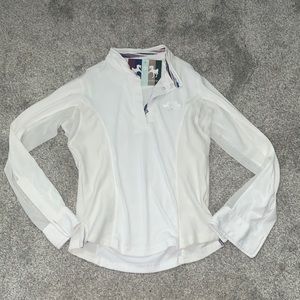 BNWT Equine Couture Long Sleeve Show Shirt